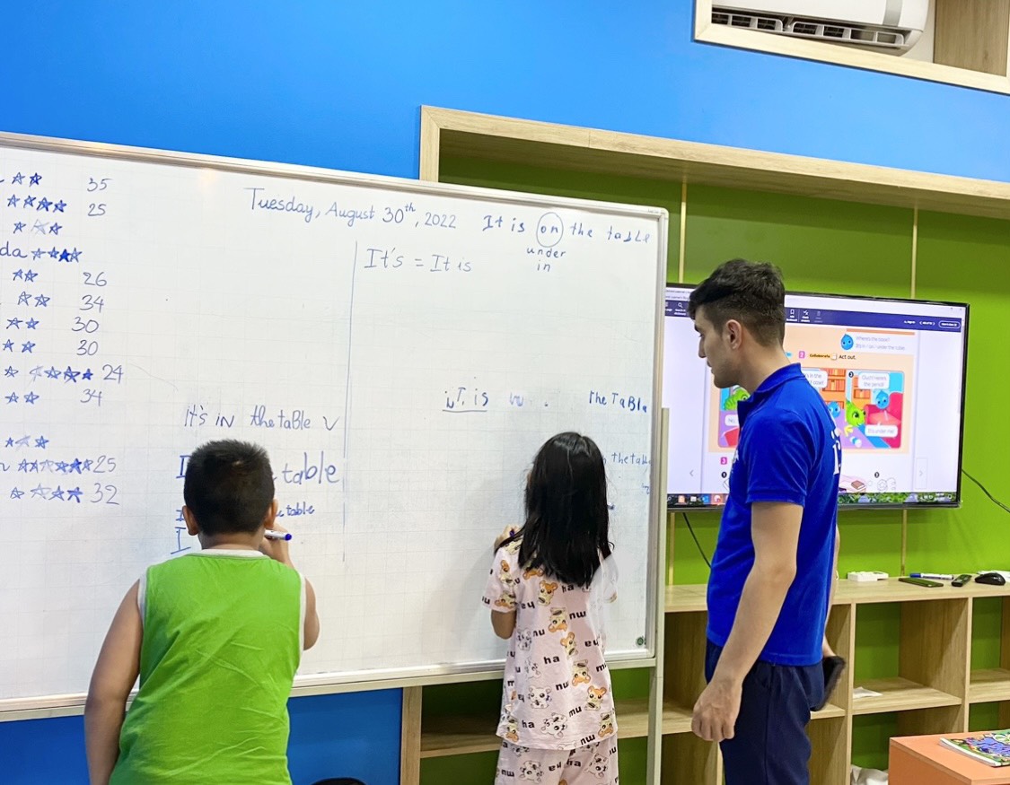 GIỜ HỌC CÙNG GIÁO VIÊN ALISHER