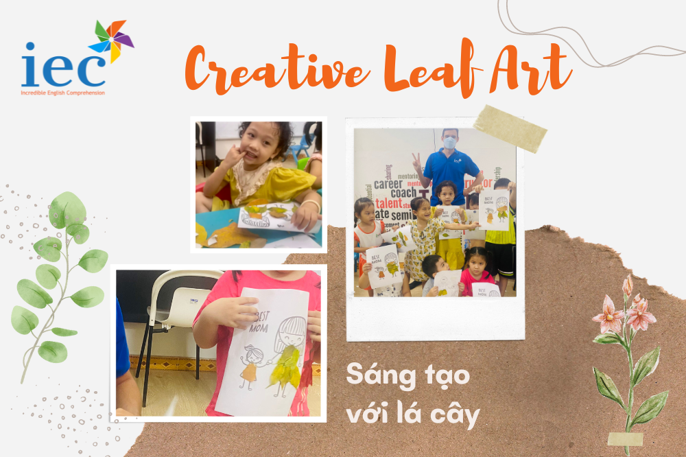 sáng tạo với lá cây