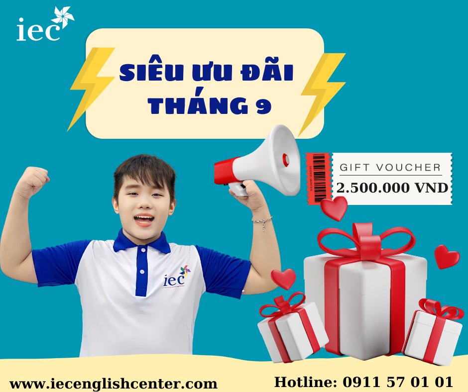 Học thả ga, không lo về giá tại IEC Englishcer